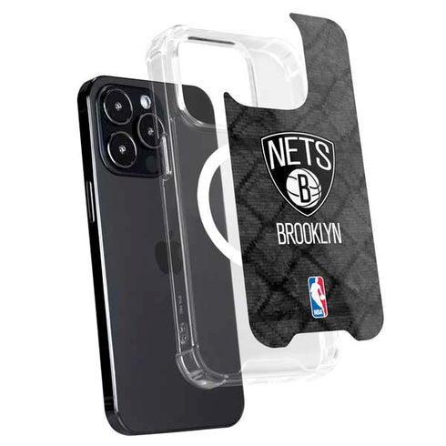NBA Brooklyn Nets Dark Rust iPhone 16 Pro MagSafe Case